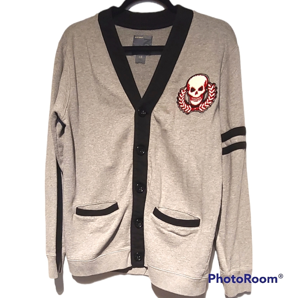 Boys Old Navy Skull Sweater
